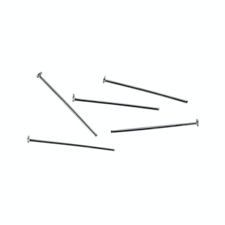 Cheville à prisme ø 0,8 mm x 25 mm 15 pcs Couleur platine - Rayher - Rougier et Plé
