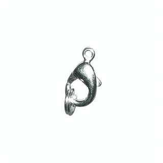 Fermoir carabinier avec anneau 18,5 mm Couleur argent - Rayher - Rougier et Plé
