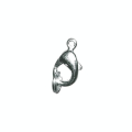 Fermoir carabinier avec anneau 18,5 mm Couleur argent - Rayher - Rougier et Plé