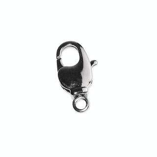 Fermoir carabinier Œillet rotatif 8,9 x 16,8 mm Couleur argent 2 pcs - Rayher - Rougier et Plé