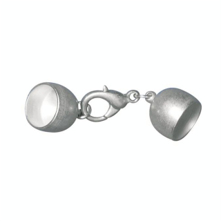 Fermoir Décoratif Dépoli ø 10 mm Couleur argent - Rayher - Rougier et Plé