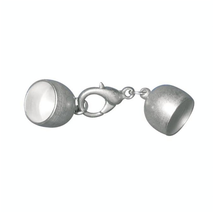 Fermoir Décoratif Dépoli ø 10 mm Couleur argent - Rayher - Rougier et Plé