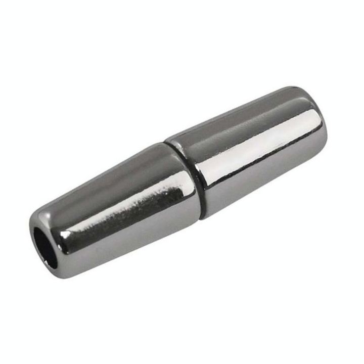 Fermoir magnétique olive 28 x 8 mm Couleur argent - Rayher - Rougier et Plé