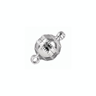 Fermoir magnétique rond ø 7 mm Couleur platine - Rayher - Rougier et Plé