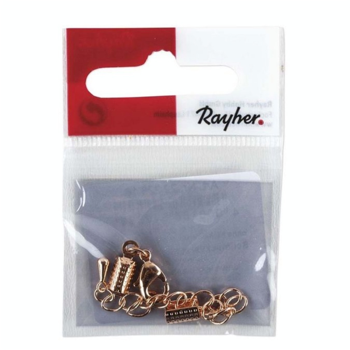 Fermoir pour Bijou Assemblé ø 2 mm Couleur Or rose - Rayher - Rougier et Plé
