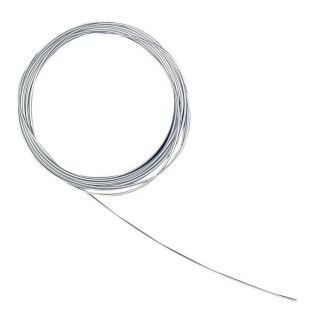 Fil pour Bijoux mat ø 0,5 mm x 2 m Couleur argent - Rayher - Rougier et Plé