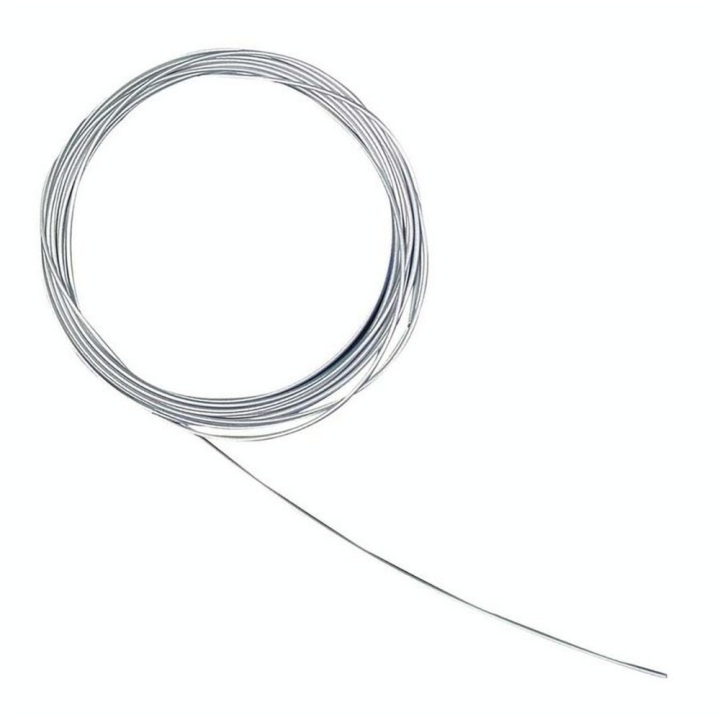 Fil pour Bijoux mat ø 0,5 mm x 2 m Couleur argent - Rayher - Rougier et Plé