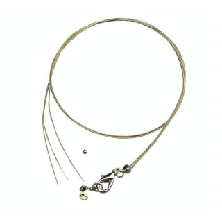 Fil pour Bijoux ø 0,5 mm x 50 cm Couleur or - Rayher - Rougier et Plé