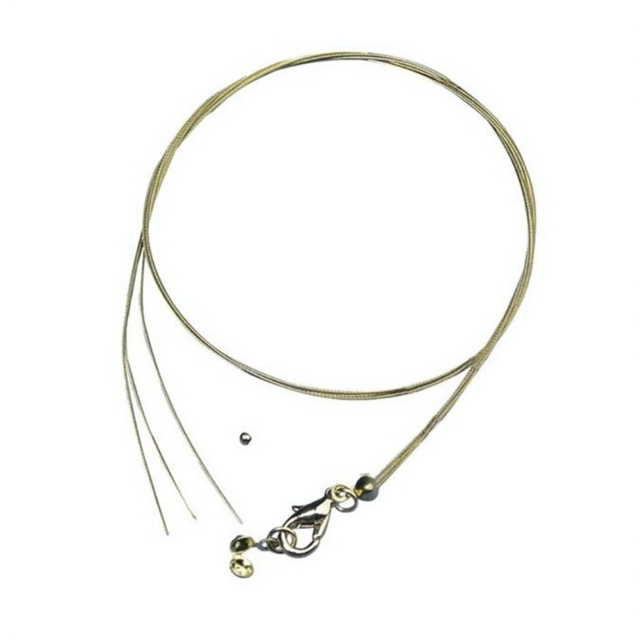 Fil pour Bijoux ø 0,5 mm x 50 cm Couleur or - Rayher - Rougier et Plé