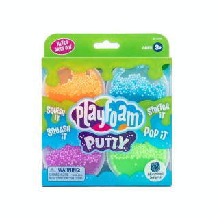 Mousse sensorielle étirable Playfoam Putty Pack de 4 - Learning Resources - Rougier et Plé