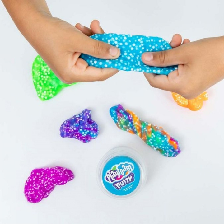 Mousse sensorielle étirable Playfoam Putty Pack de 4 - Learning Resources - Rougier et Plé