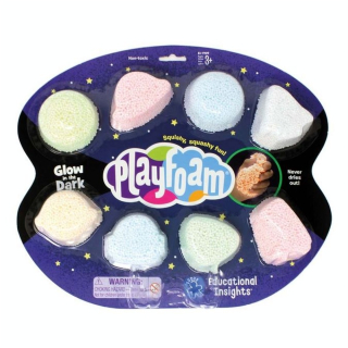 Mousse sensorielle Phosphorescente Playfoam Pack de 8 - Learning Resources - Rougier et Plé