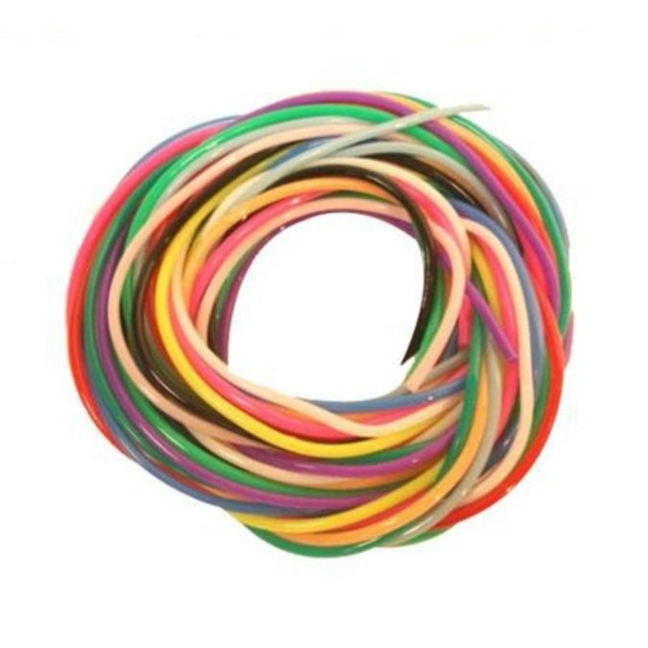 Fil Scoubidou Couleurs vives Lot de 12 - Graine Créative - Rougier et Plé