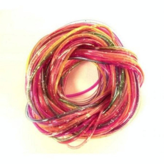 Fil Scoubidou Pailleté Lot de 12 - Graine Créative - Rougier et Plé