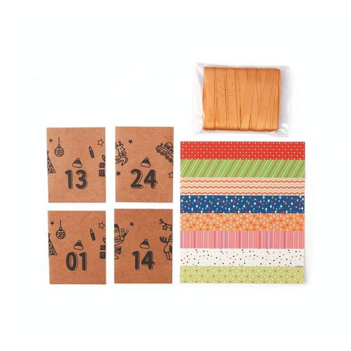 Calendrier de l'Avent Berlingots Kraft - Graine Créative - Rougier et Plé
