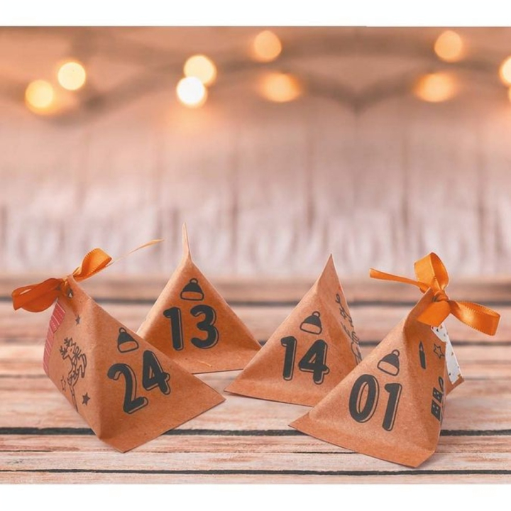 Calendrier de l'Avent Berlingots Kraft - Graine Créative - Rougier et Plé