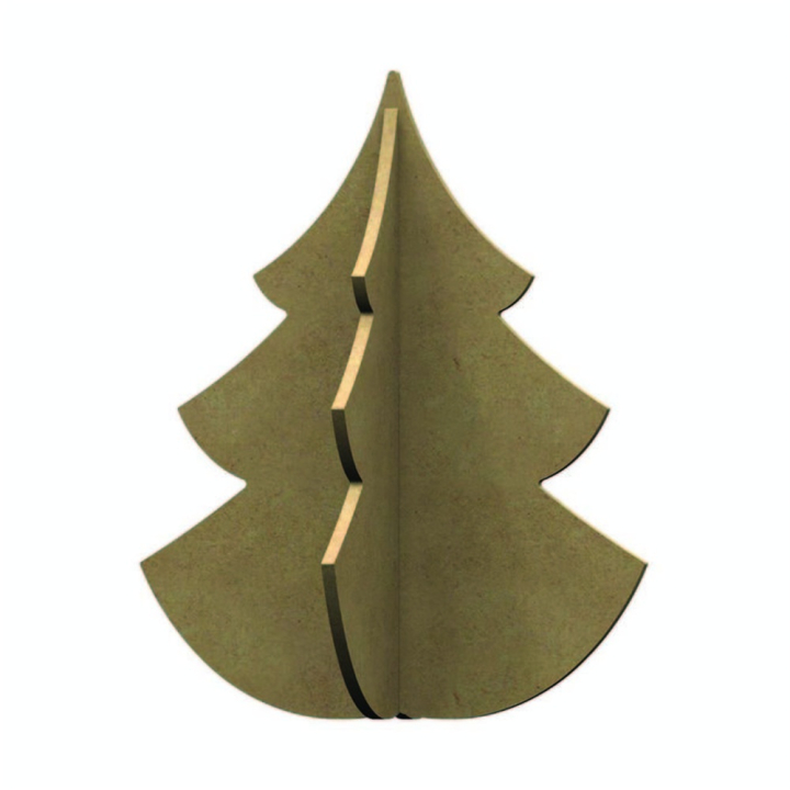 Sapin 3D 6 mm x 24 x 30 cm - Aladine - Rougier et Plé
