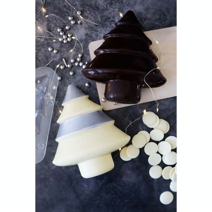Moule 3D Choco Sapin 25 x 20 x 7,2 cm - ScrapCooking - Rougier et Plé