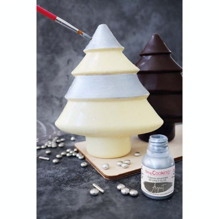 Moule 3D Choco Sapin 25 x 20 x 7,2 cm - ScrapCooking - Rougier et Plé
