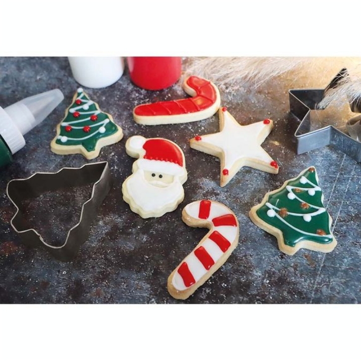 Emporte-Pièces 4 pcs Noël - ScrapCooking - Rougier et Plé