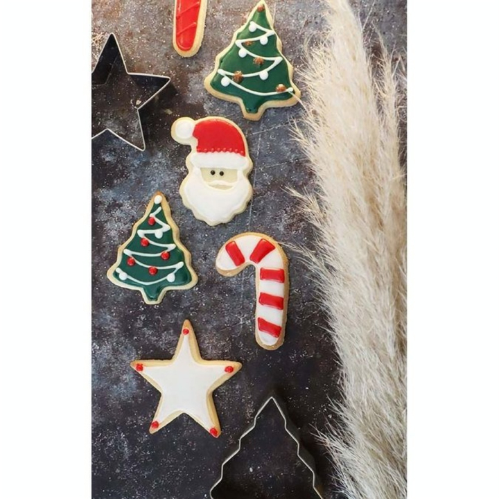 Emporte-Pièces 4 pcs Noël - ScrapCooking - Rougier et Plé