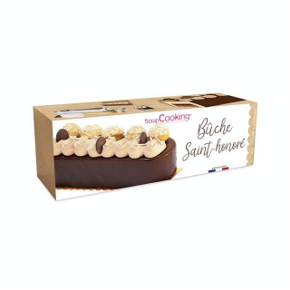 Kit Bûche Saint-Honoré 11 x 35 x 11 cm - ScrapCooking - Rougier et Plé