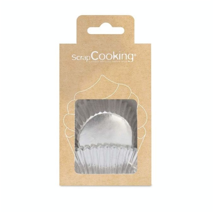 Caissettes Argentées 48 pcs - ScrapCooking - Rougier et Plé