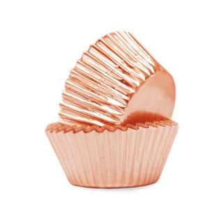 Caissettes Rose Gold 48 pcs - ScrapCooking - Rougier et Plé