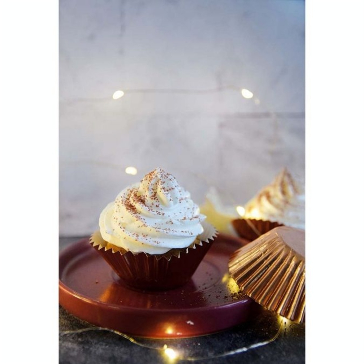 Caissettes Rose Gold 48 pcs - ScrapCooking - Rougier et Plé