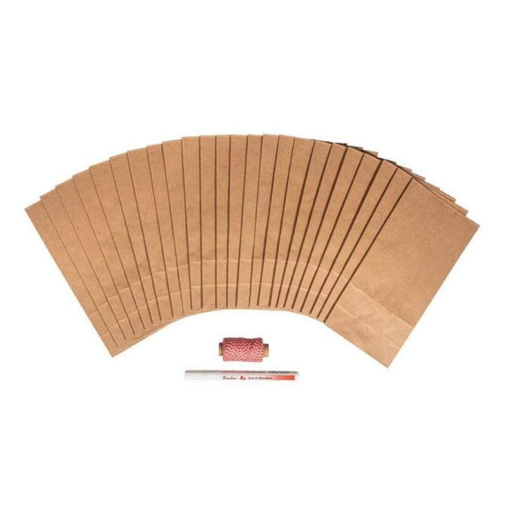 Calendrier de l'avent Kit Sachets Maisons - Rayher - Rougier et Plé