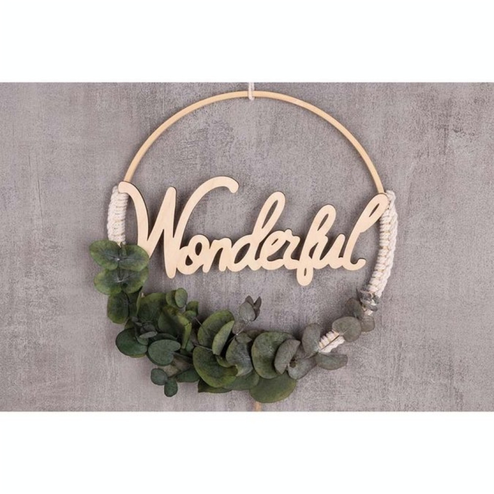 Mots Love Magic Wonderful en bois 3 pcs - Rayher - Rougier et Plé