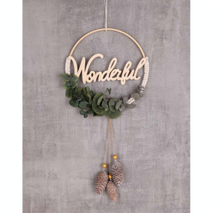 Mots Love Magic Wonderful en bois 3 pcs - Rayher - Rougier et Plé