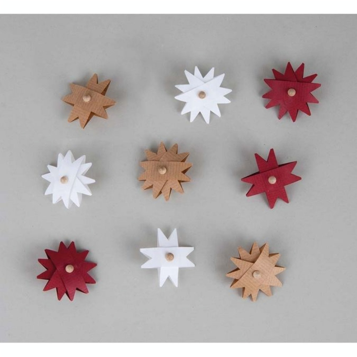Étoiles 3D en papier Kit mini sachets - Rayher - Rougier et Plé
