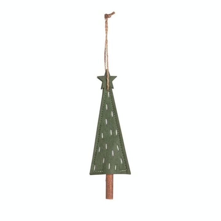Sapin de Noël en feutrine à suspendre - Rayher - Rougier et Plé