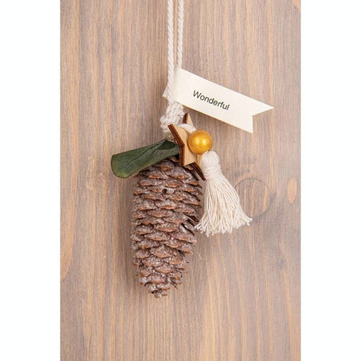 Pommes de pin à suspendre 3 pcs - Rayher - Rougier et Plé