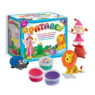 Pâte à modeler Coffret 6 pots 30 g - Patarev - Rougier et Plé