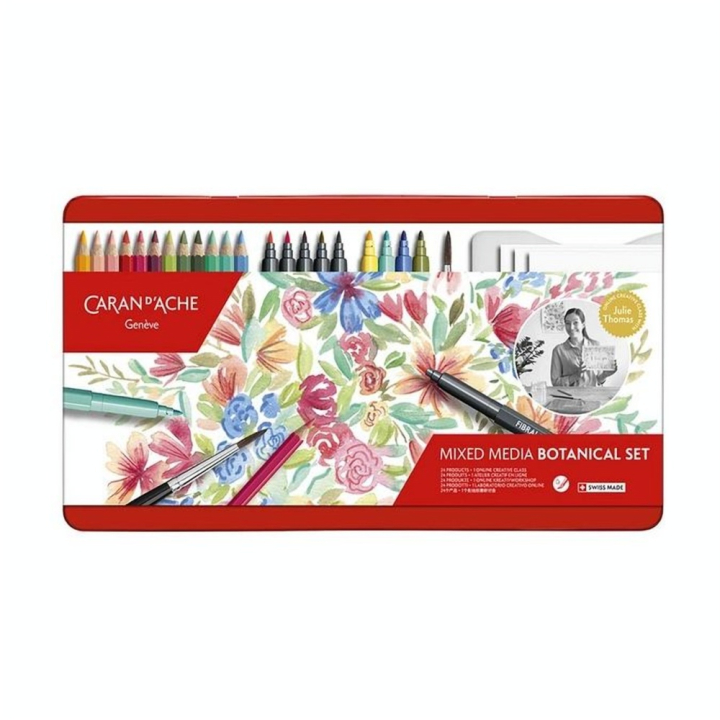 Set Botanique Mixed Media - Caran d'Ache - Rougier et Plé
