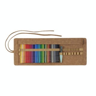 Trousse Rouleau + 30 Crayons aquarellables A. Dürer - Faber-Castell - Rougier et Plé