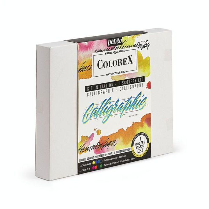 Encre Aquarelle Colorex Kit Calligraphie - Pébéo - Rougier et Plé