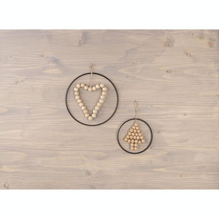 Coffret de 222 Perles en bois - Rayher - Rougier et Plé