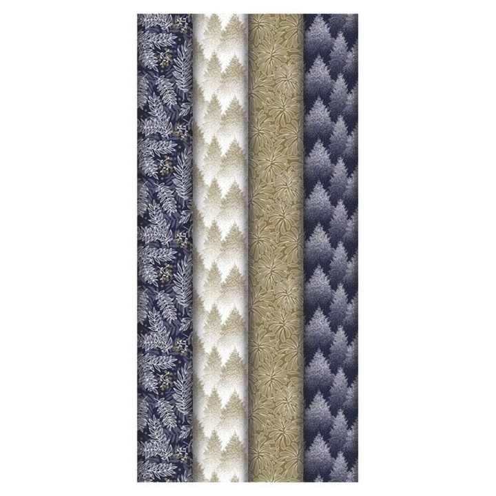 Papier cadeau Precious Rouleau 2 x 0,7 m - Clairefontaine - Rougier et Plé