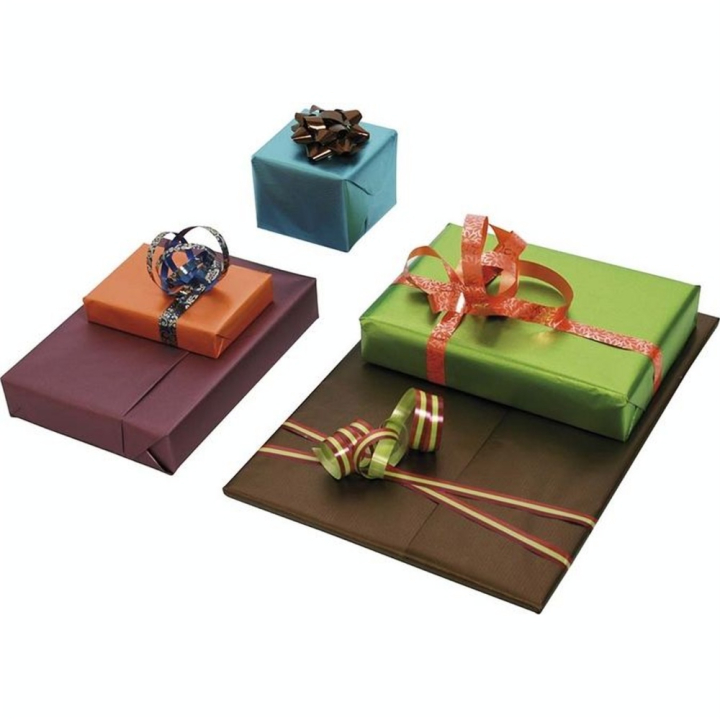 Papier cadeau Kraft irisé Rouleau 2 x 0,7 m - Clairefontaine - Rougier et Plé