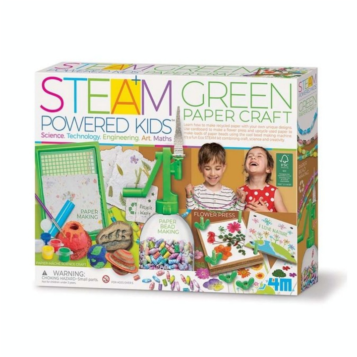 Coffret Atelier Papier écologique + 5 ans - 4M - Rougier et Plé