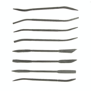 Râpe pour Sculpture et Modelage 8 pcs - Rougier&Plé - Rougier et Plé
