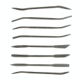 Râpe pour Sculpture et Modelage 8 pcs - Rougier&Plé - Rougier et Plé