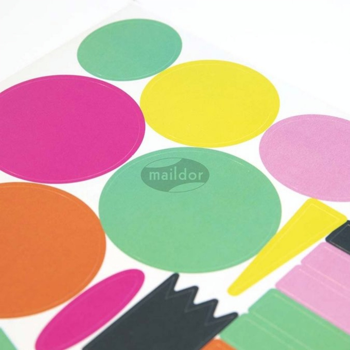 Gommettes Baby Géométriques géantes - Maildor - Rougier et Plé