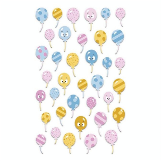 Stickers 3D Cooky Ballons de baudruche - Maildor - Rougier et Plé