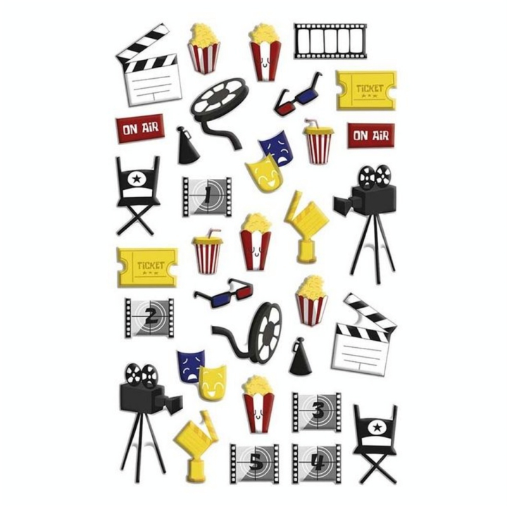 Stickers 3D Cooky Cinéma - Maildor - Rougier et Plé