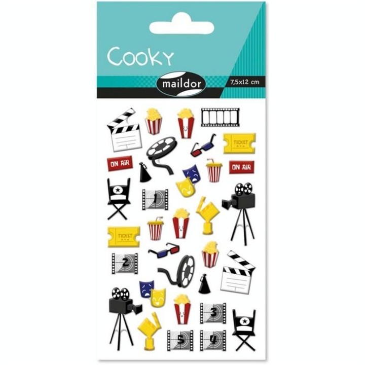 Stickers 3D Cooky Cinéma - Maildor - Rougier et Plé