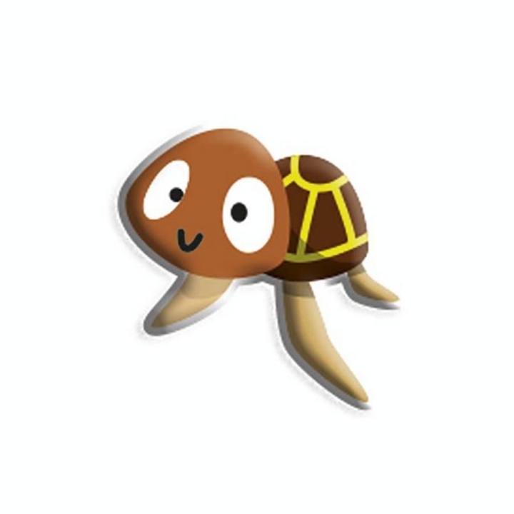 Stickers 3D Cooky Tortues de mer - Maildor - Rougier et Plé